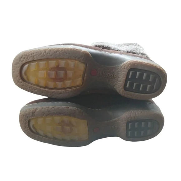 Blondo Canada Leather Suede Winter Fur Trim AquaProtect Boots - Picture 3 of 9